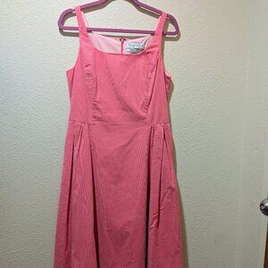 NWT Issac Mizrahi for Target 20th Anniversary Pink Corduroy Dress Size M